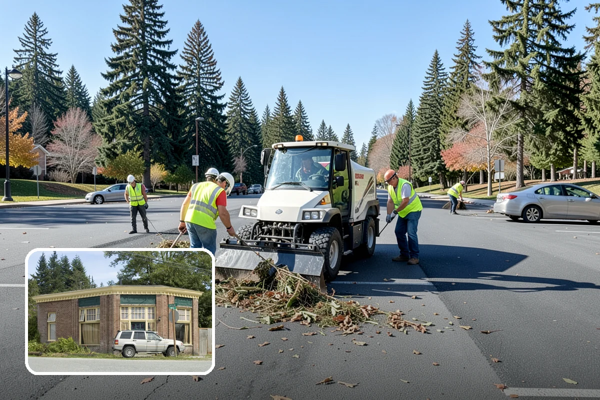 Decorative Lighting in Hamilton, Skagit County, WA - Enhances the character and safety of public spaces