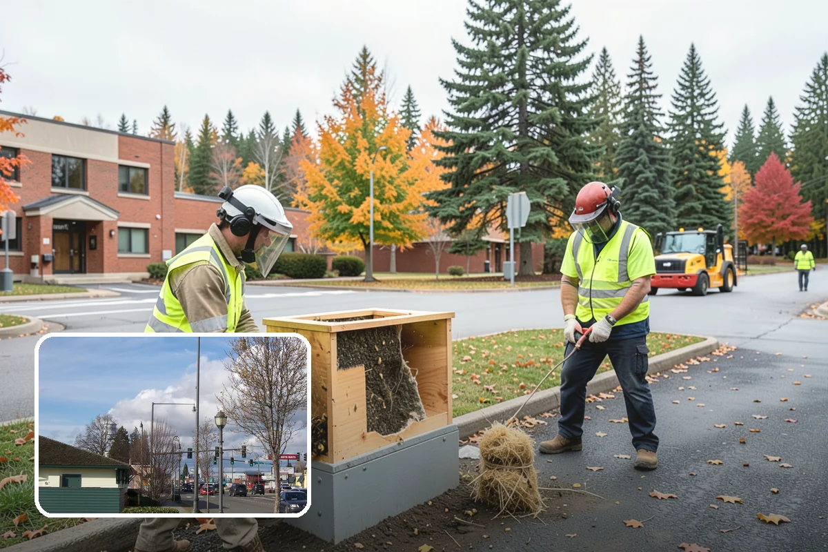 Decorative Lighting in Marysville, Snohomish County, WA - Enhances the character and safety of public spaces