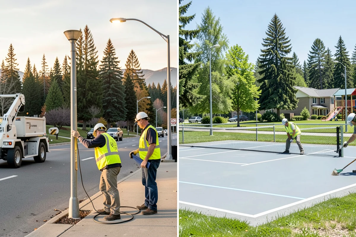 Decorative Lighting in Puyallup, Pierce County, WA - Design lighting layout, power, and control approach