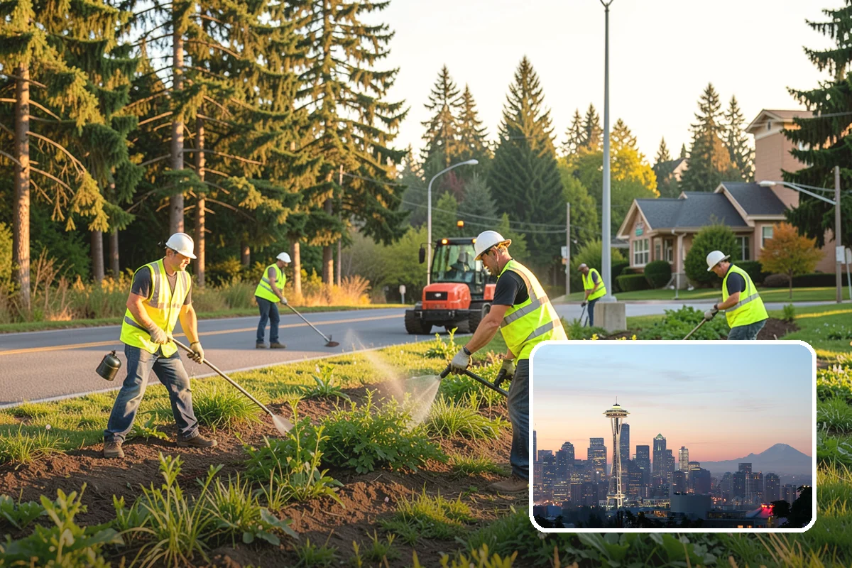 Decorative Lighting in Seattle, King County, WA - Enhances the character and safety of public spaces
