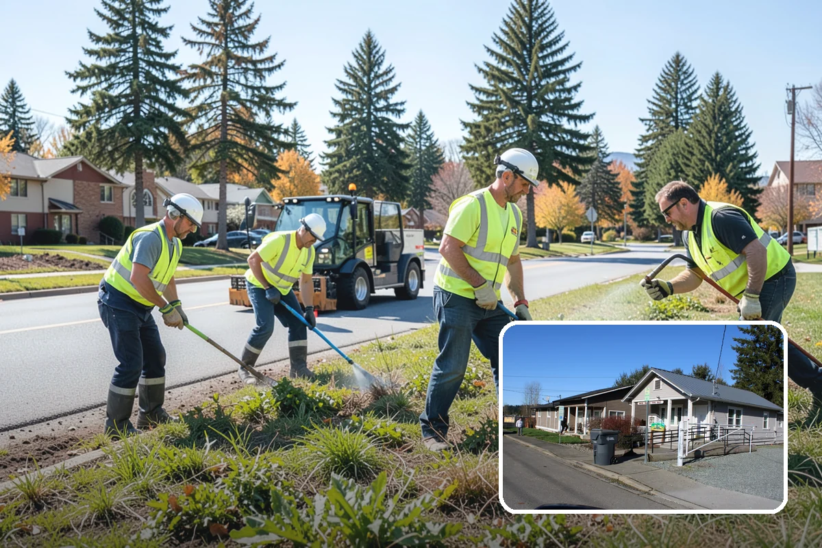 Decorative Lighting in South Prairie, Pierce County, WA - Enhances the character and safety of public spaces