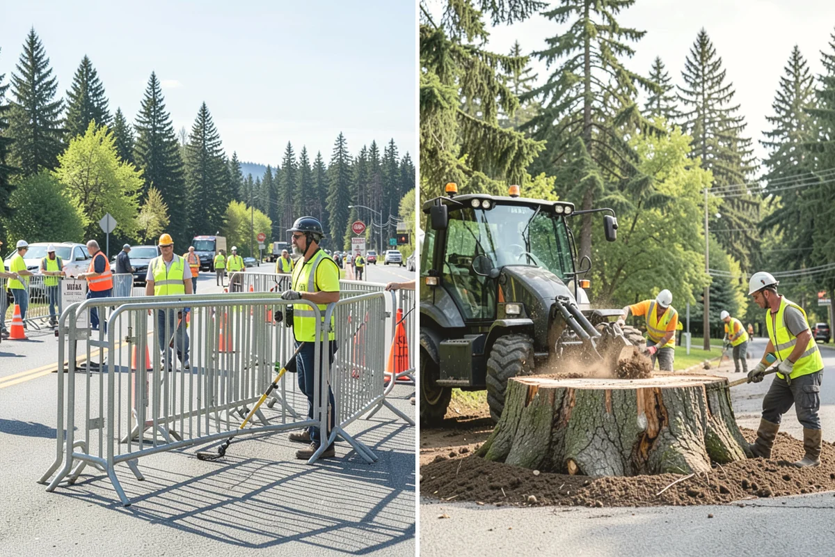 Deicing in Anacortes, Skagit County, WA - Assess conditions and pavement temperatures at priority sites