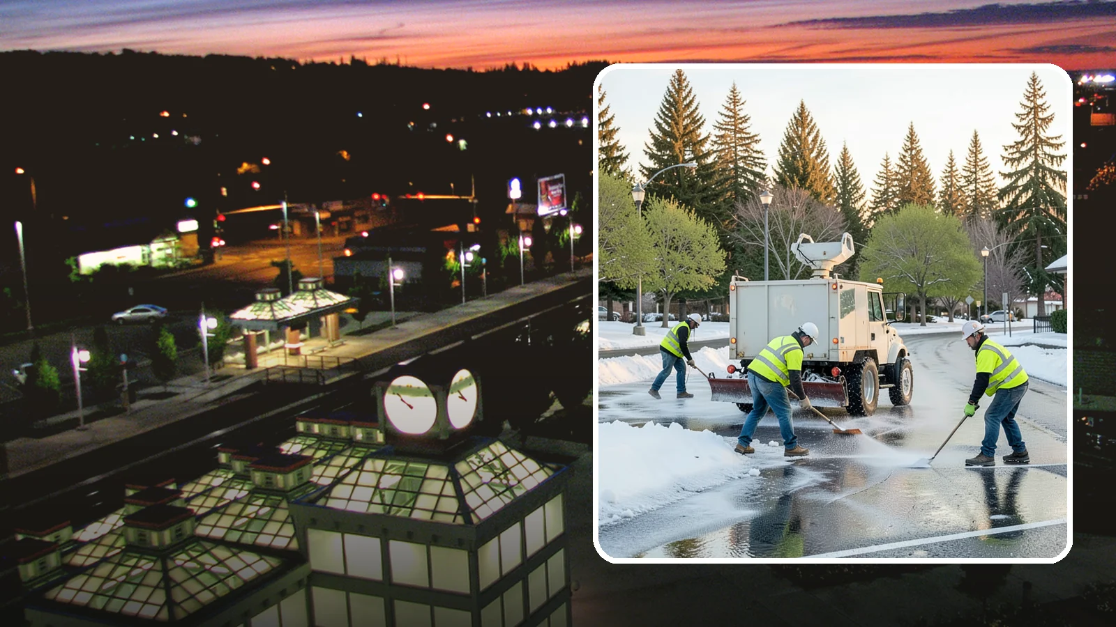Deicing in Auburn, King County, WA - Apply deicing materials to roads, lots, and walkways to melt ice and maintain safe surfaces during winter events.