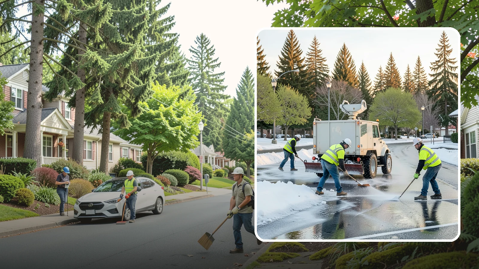 Deicing in Beaux Arts Village, King County, WA - Apply deicing materials to roads, lots, and walkways to melt ice and maintain safe surfaces during winter events.