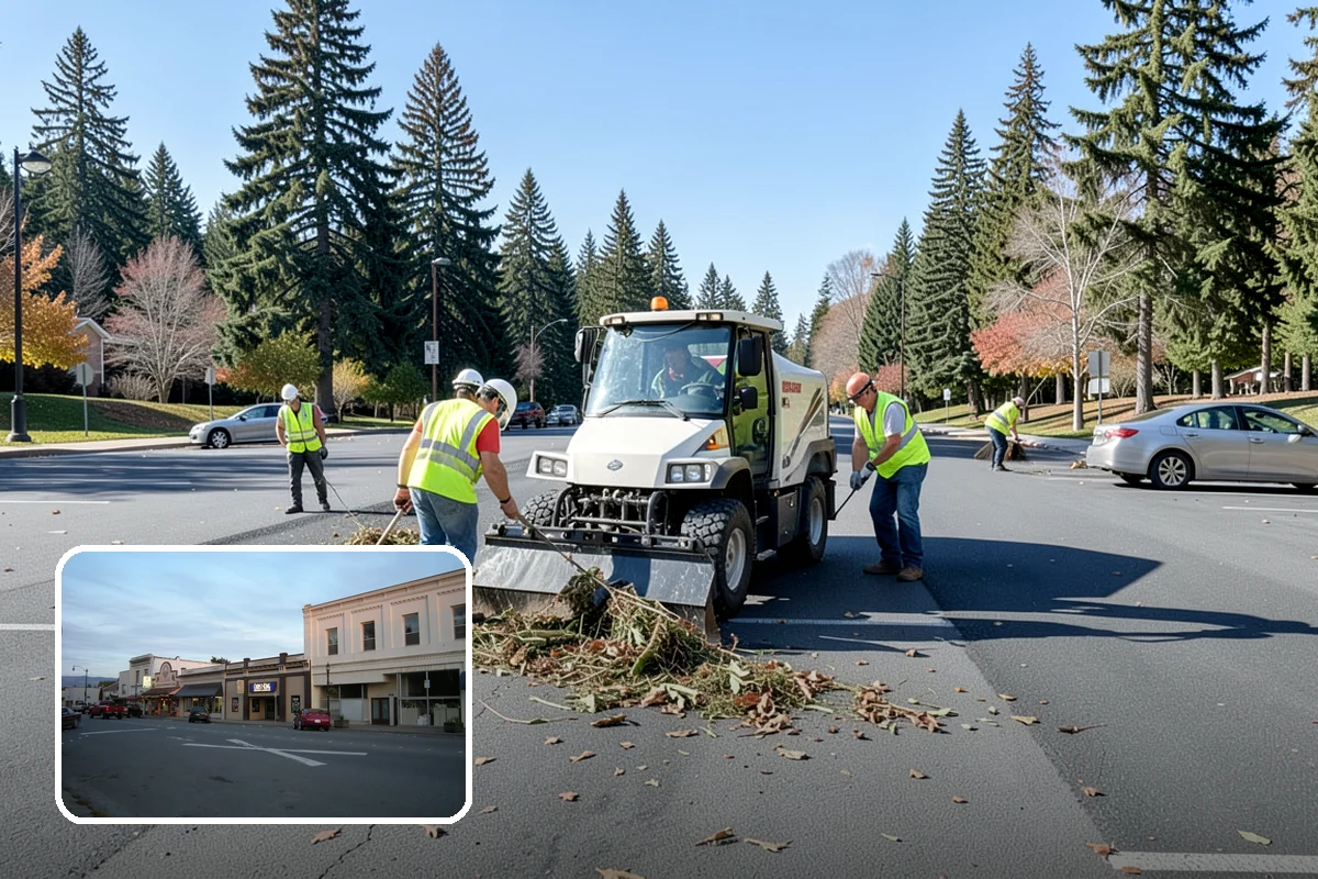 Deicing in Burlington, Skagit County, WA - Restores traction by breaking the ice-to-pavement bond