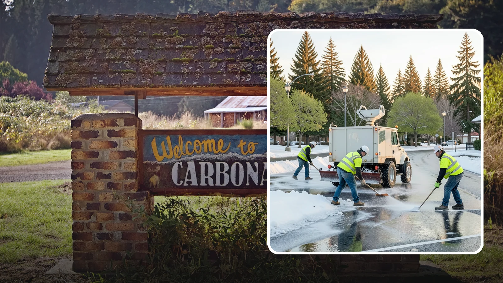 Deicing in Carbonado, Pierce County, WA - Apply deicing materials to roads, lots, and walkways to melt ice and maintain safe surfaces during winter events.