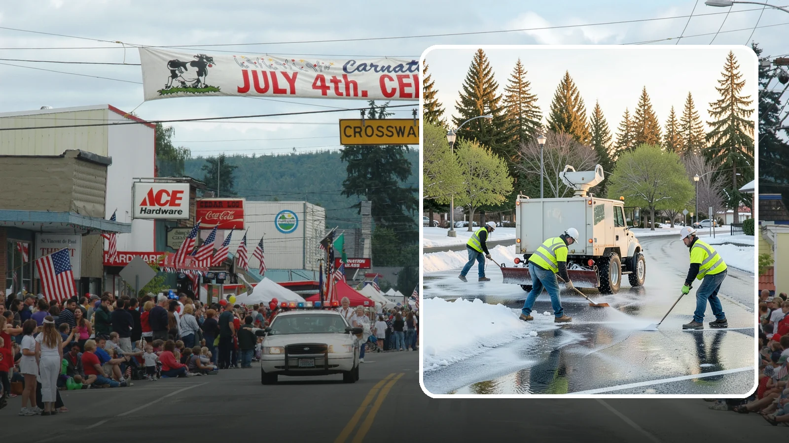 Deicing in Carnation, King County, WA - Apply deicing materials to roads, lots, and walkways to melt ice and maintain safe surfaces during winter events.