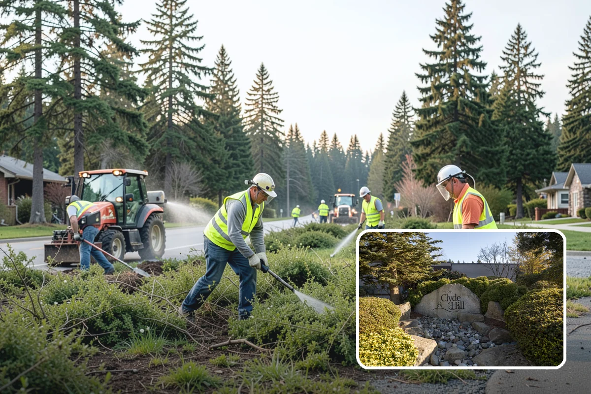 Deicing in Clyde Hill, King County, WA - Restores traction by breaking the ice-to-pavement bond