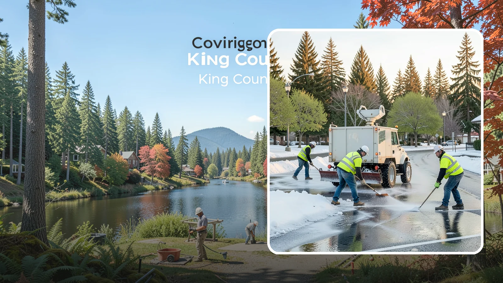 Deicing in Covington, King County, WA - Apply deicing materials to roads, lots, and walkways to melt ice and maintain safe surfaces during winter events.