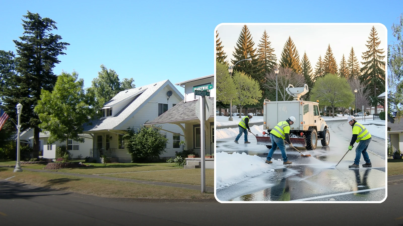 Deicing in DuPont, Pierce County, WA - Apply deicing materials to roads, lots, and walkways to melt ice and maintain safe surfaces during winter events.