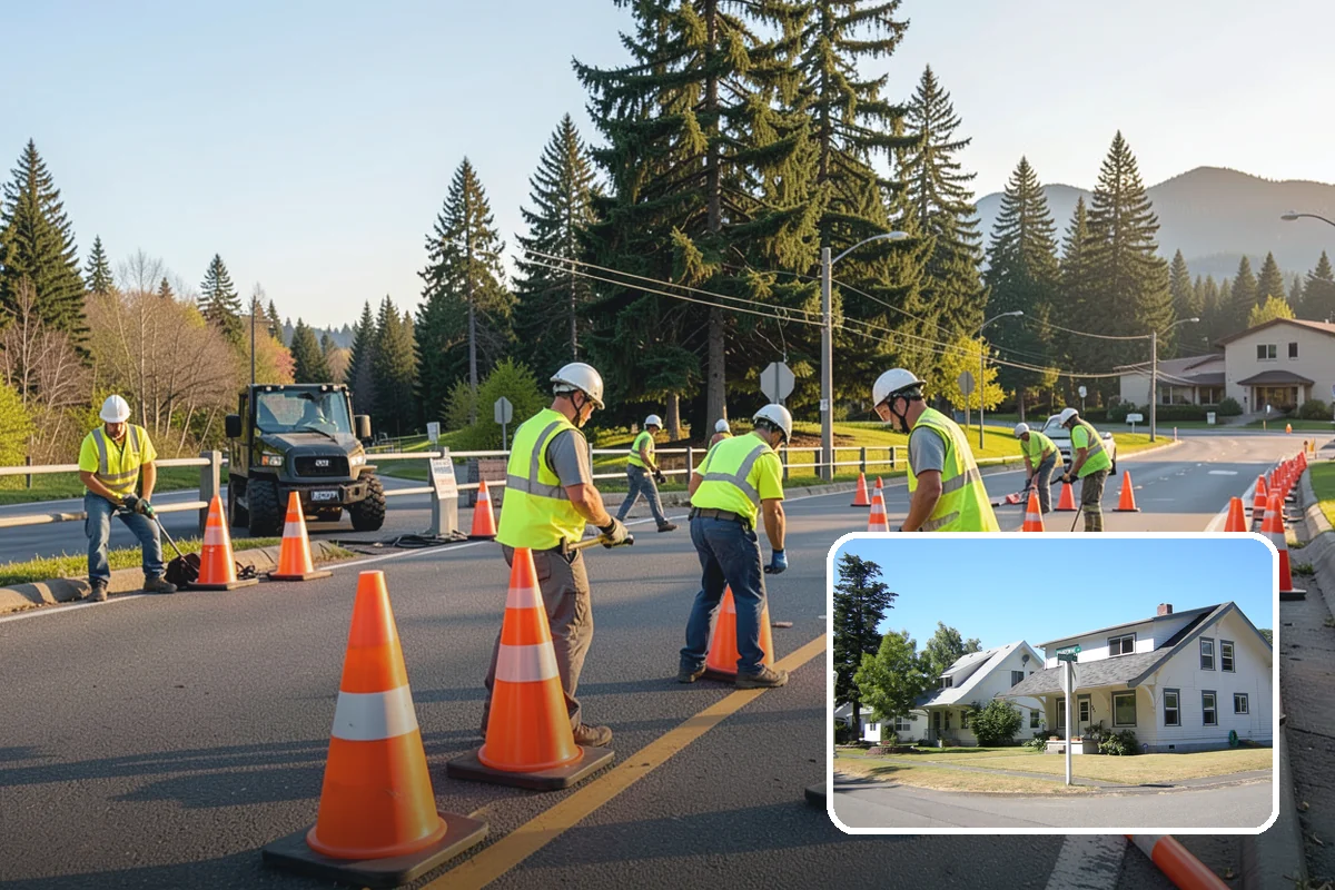 Deicing in DuPont, Pierce County, WA - Restores traction by breaking the ice-to-pavement bond