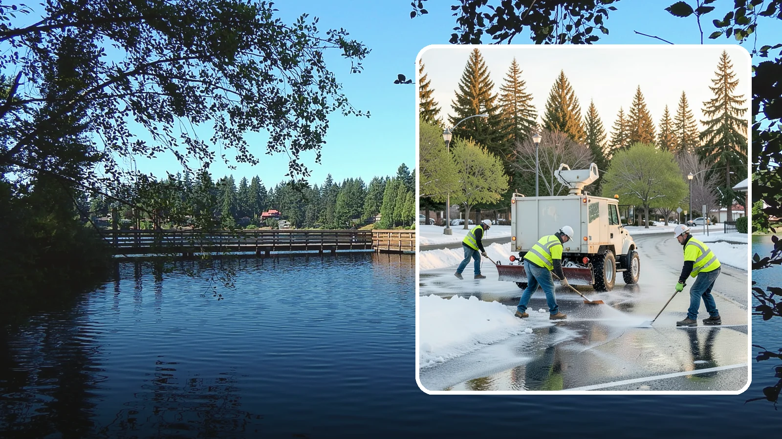 Deicing in Federal Way, King County, WA - Apply deicing materials to roads, lots, and walkways to melt ice and maintain safe surfaces during winter events.