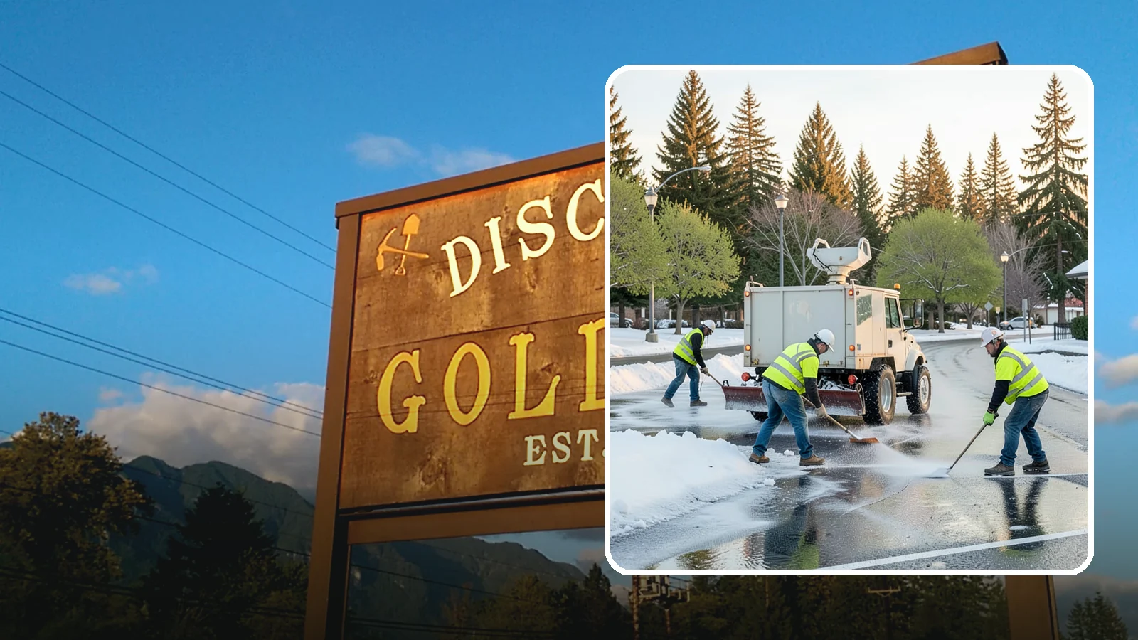 Deicing in Gold Bar, Snohomish County, WA - Apply deicing materials to roads, lots, and walkways to melt ice and maintain safe surfaces during winter events.