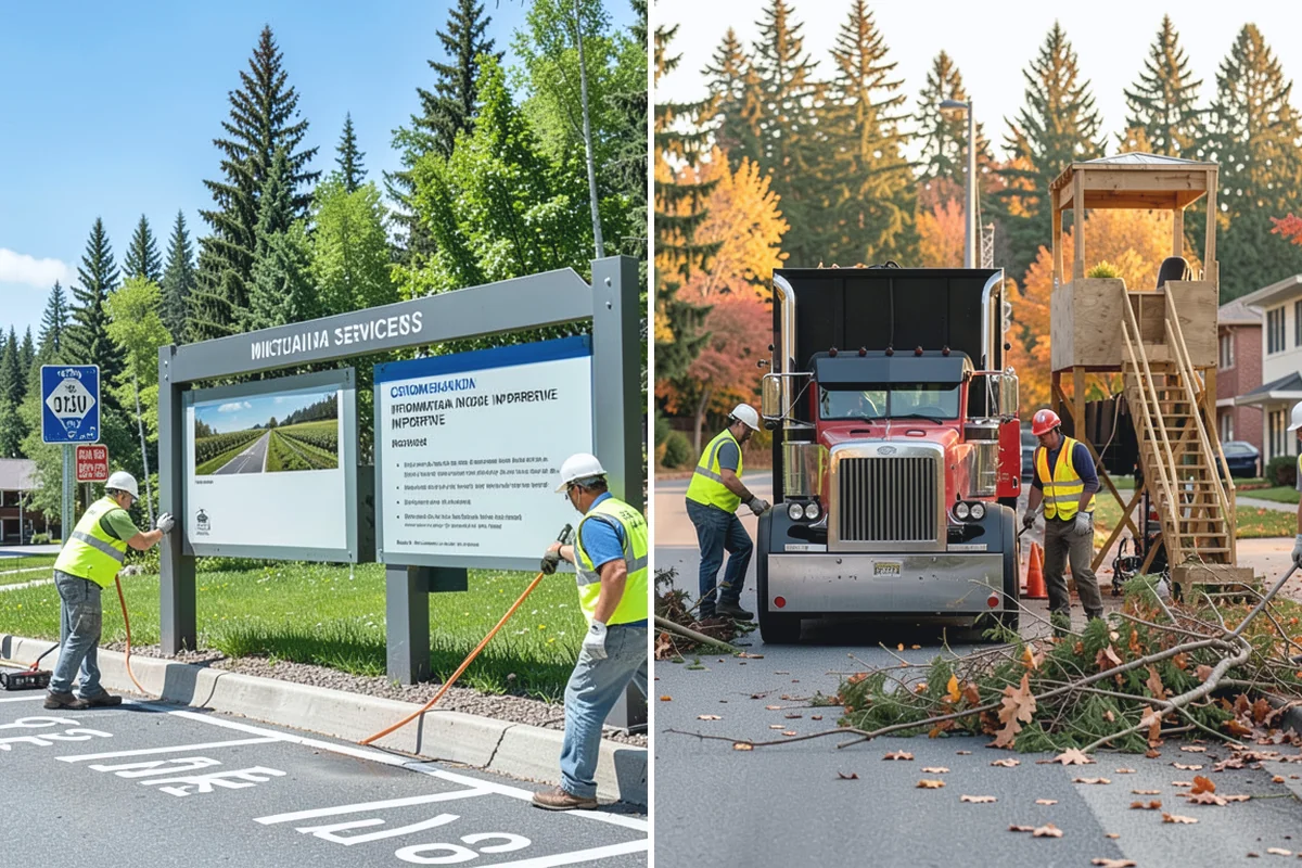 Deicing in Granite Falls, Snohomish County, WA - Assess conditions and pavement temperatures at priority sites