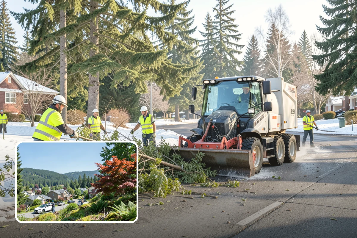 Deicing in Index, Snohomish County, WA - Restores traction by breaking the ice-to-pavement bond