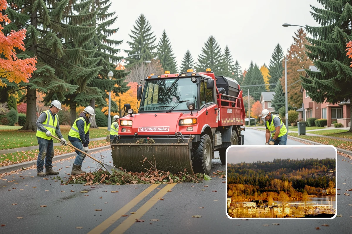 Deicing in Kenmore, King County, WA - Restores traction by breaking the ice-to-pavement bond
