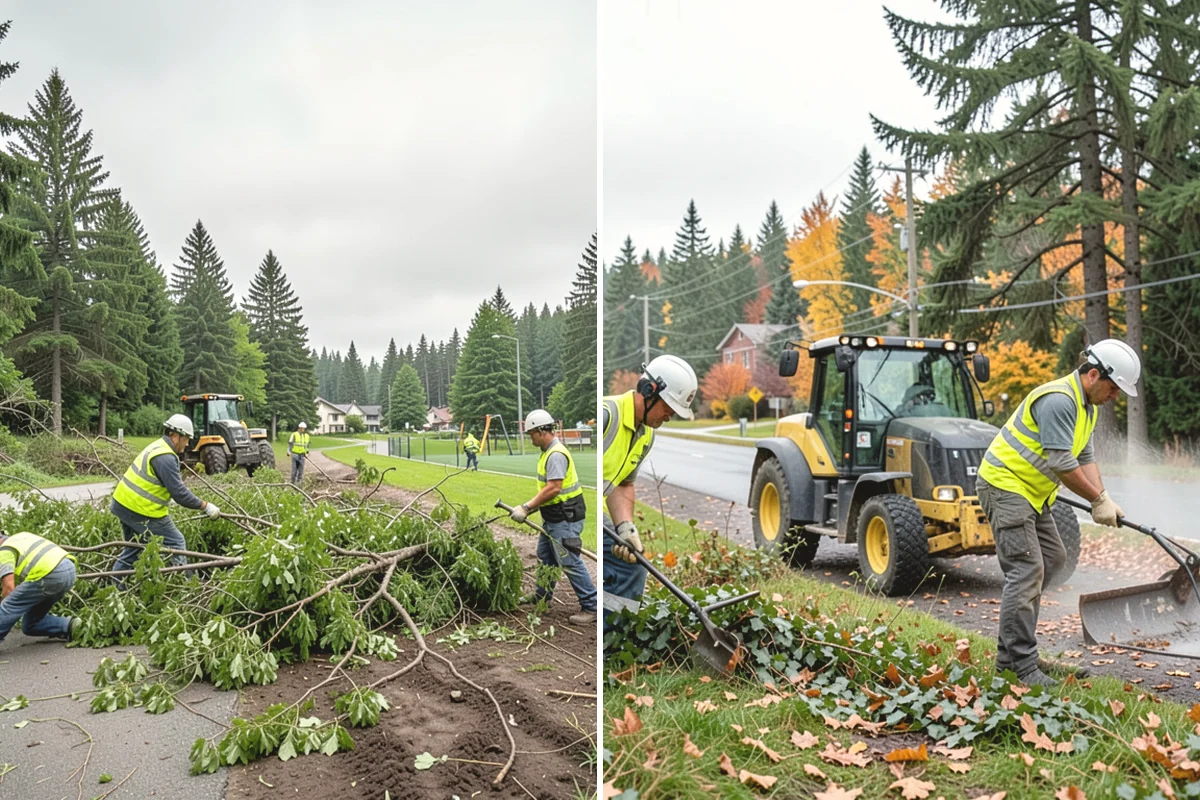 Deicing in Lake Stevens, Snohomish County, WA - Assess conditions and pavement temperatures at priority sites