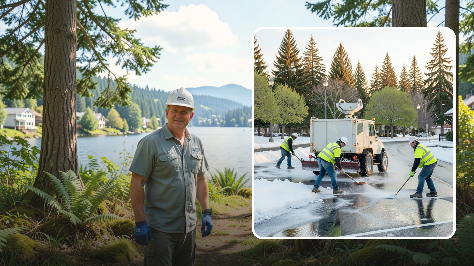 Deicing in Milton, King County, WA - Apply deicing materials to roads, lots, and walkways to melt ice and maintain safe surfaces during winter events.