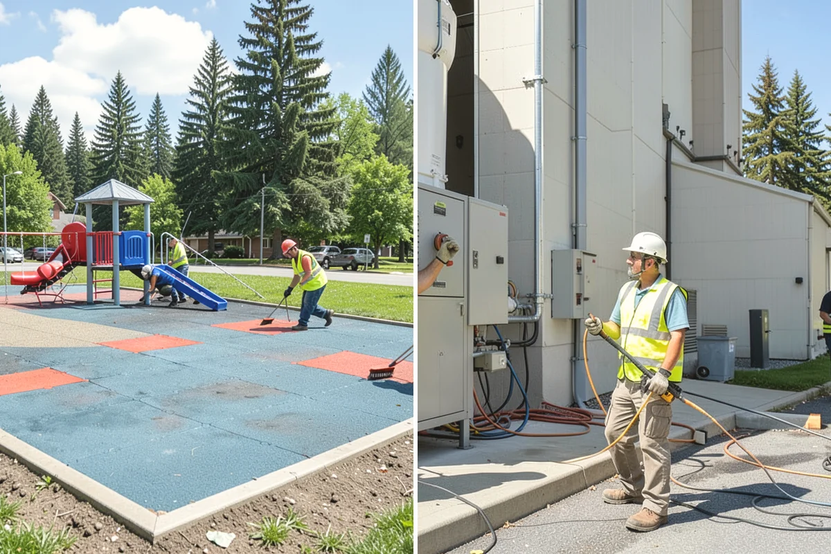 Deicing in Monroe, Snohomish County, WA - Assess conditions and pavement temperatures at priority sites