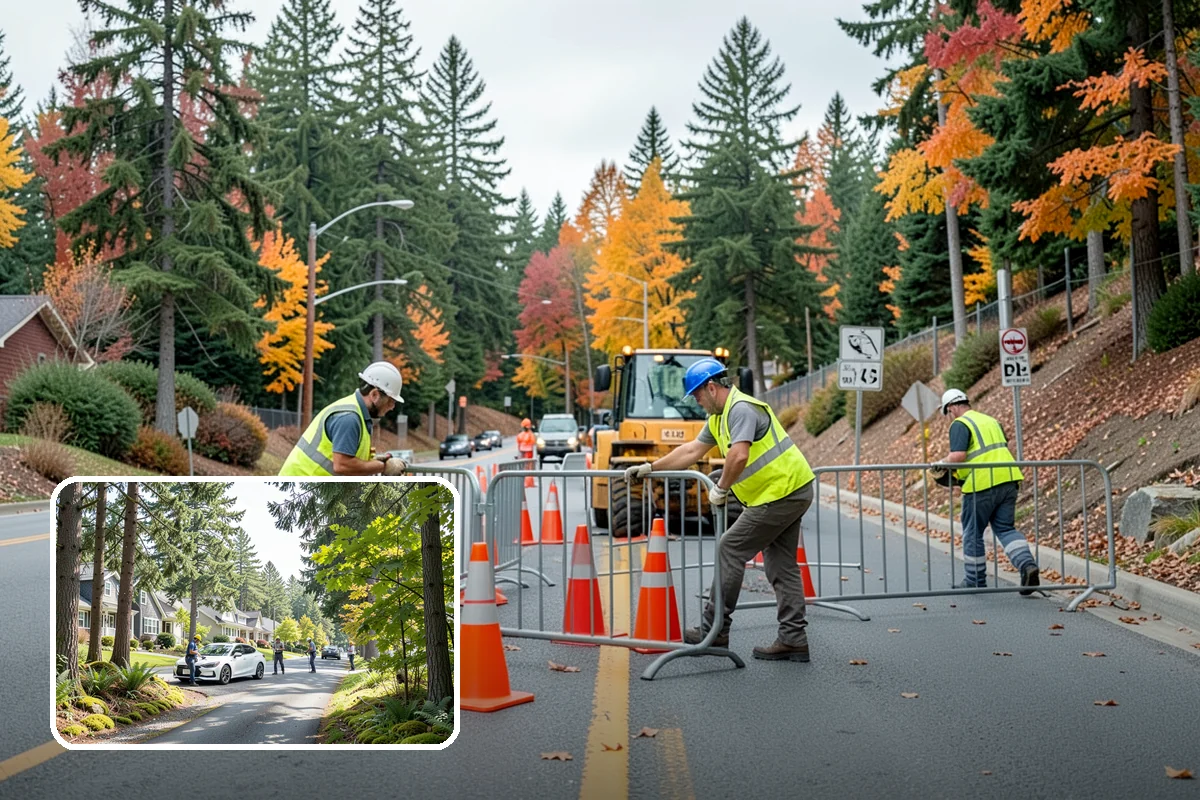 Deicing in Normandy Park, King County, WA - Restores traction by breaking the ice-to-pavement bond