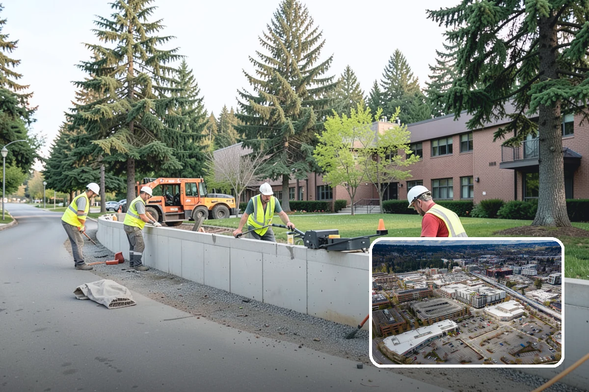 Deicing in Redmond, King County, WA - Restores traction by breaking the ice-to-pavement bond