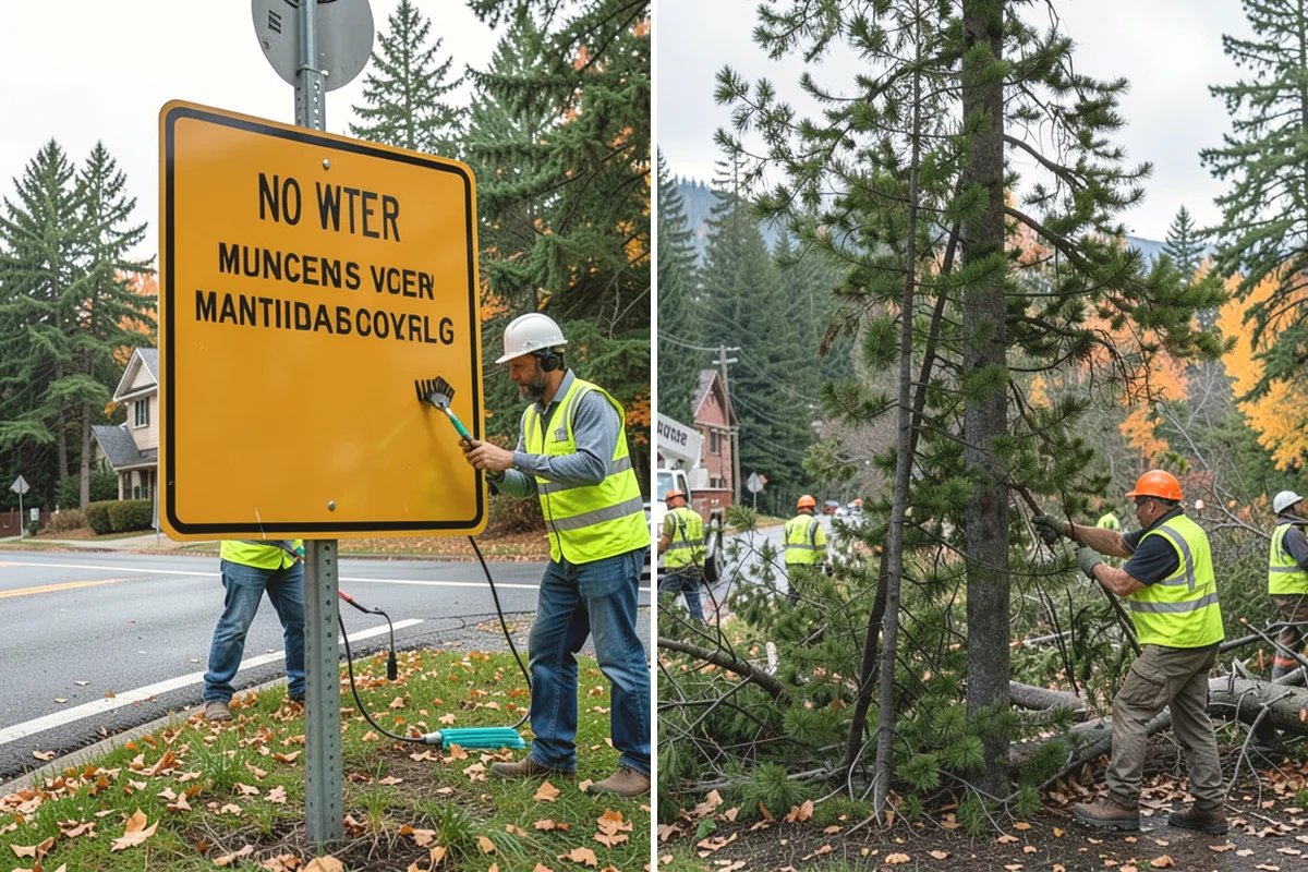 Deicing in Ruston, Pierce County, WA - Assess conditions and pavement temperatures at priority sites