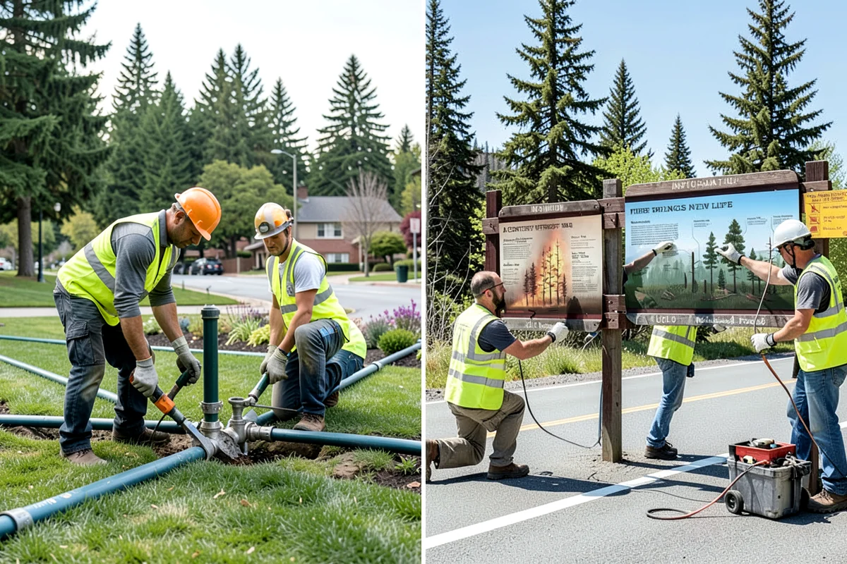 Deicing in Shoreline, King County, WA - Assess conditions and pavement temperatures at priority sites
