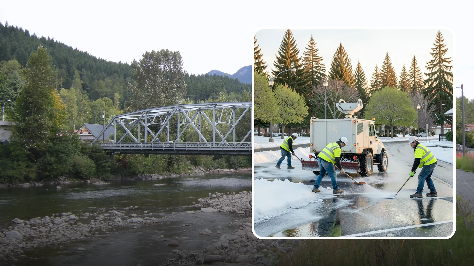 Deicing in Skykomish, King County, WA - Apply deicing materials to roads, lots, and walkways to melt ice and maintain safe surfaces during winter events.