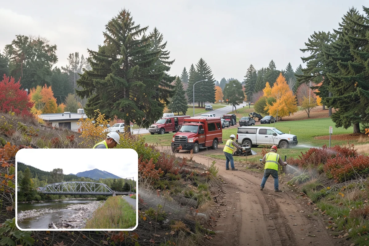 Deicing in Skykomish, King County, WA - Restores traction by breaking the ice-to-pavement bond