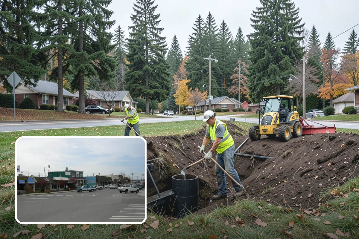 Deicing in Stanwood, Snohomish County, WA - Restores traction by breaking the ice-to-pavement bond