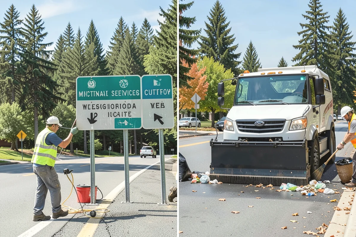 Deicing in Yarrow Point, King County, WA - Assess conditions and pavement temperatures at priority sites