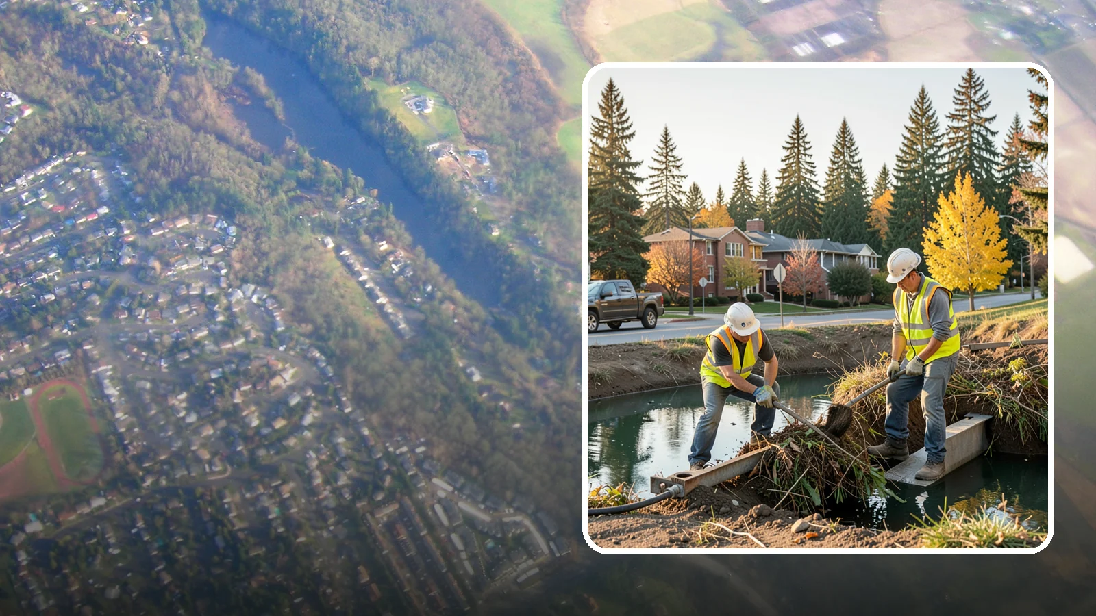 Detention Pond Maintenance in Algona, King County, WA - Vegetation, sediment, and outlet upkeep that keeps detention ponds storing and releasing runoff correctly.