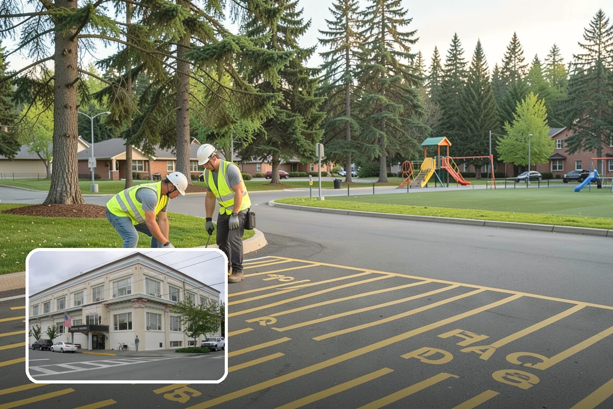 Detention Pond Maintenance in Anacortes, Skagit County, WA - Maintained storage volume and controlled release rates