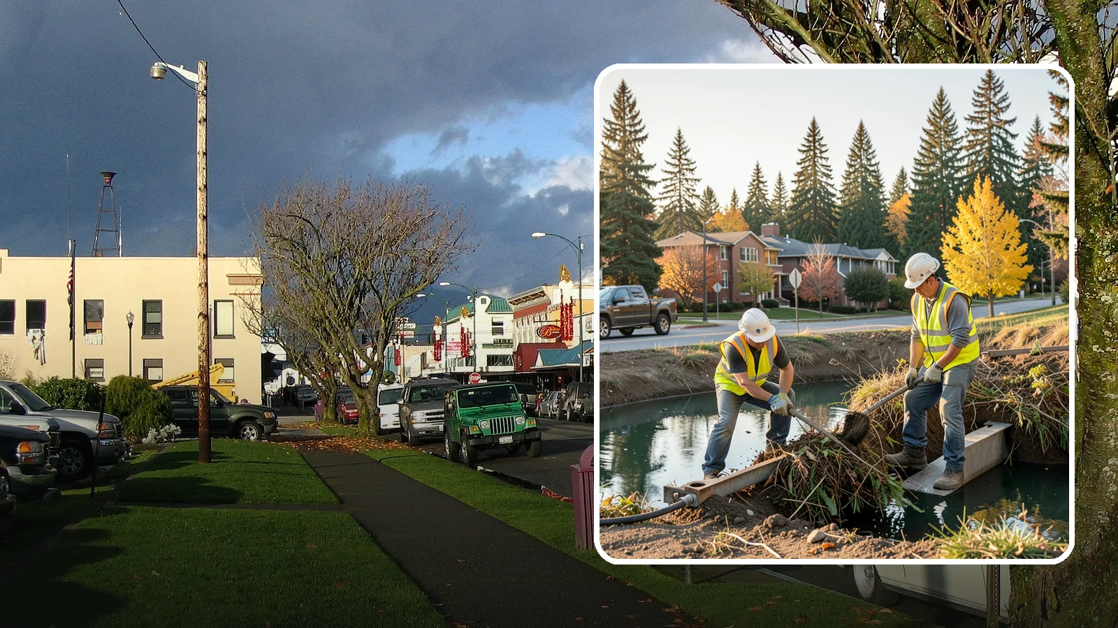 Detention Pond Maintenance in Arlington, Snohomish County, WA - Vegetation, sediment, and outlet upkeep that keeps detention ponds storing and releasing runoff correctly.