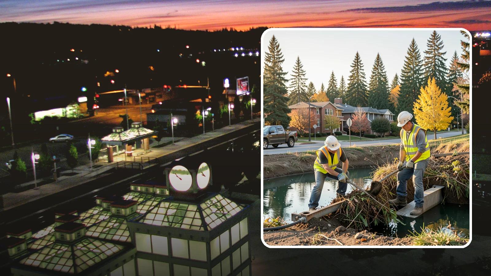Detention Pond Maintenance in Auburn, King County, WA - Vegetation, sediment, and outlet upkeep that keeps detention ponds storing and releasing runoff correctly.