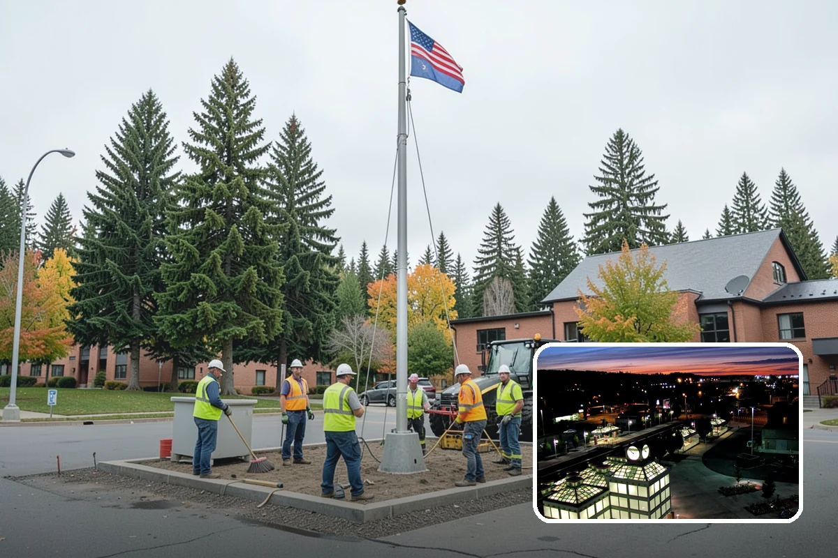 Detention Pond Maintenance in Auburn, King County, WA - Maintained storage volume and controlled release rates