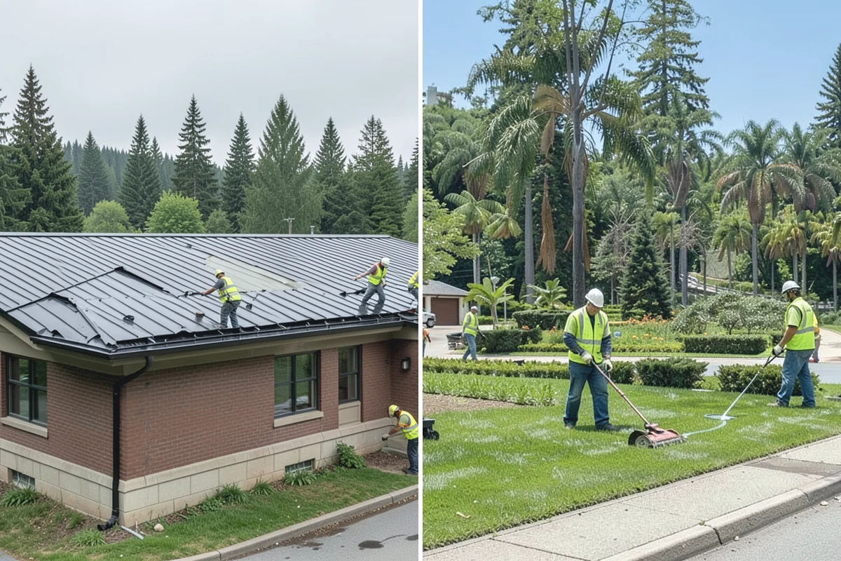 Detention Pond Maintenance in Beaux Arts Village, King County, WA - Inspect embankments, inlets, and outlet control structures