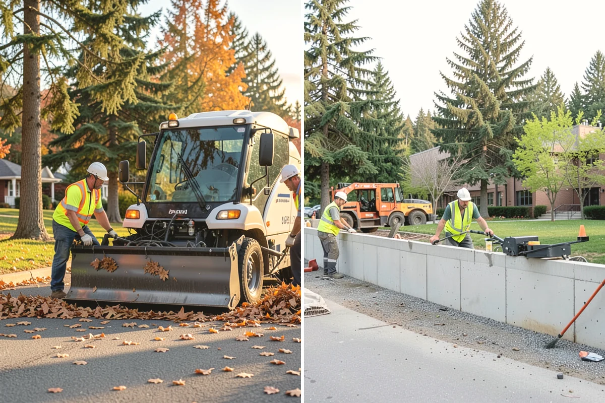 Detention Pond Maintenance in Black Diamond, King County, WA - Inspect embankments, inlets, and outlet control structures