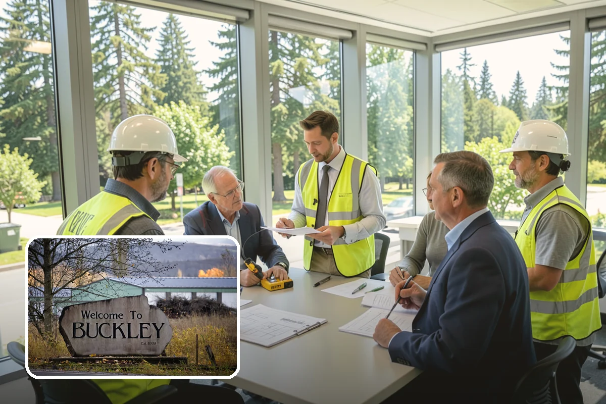 Detention Pond Maintenance in Buckley, Pierce County, WA - Maintained storage volume and controlled release rates