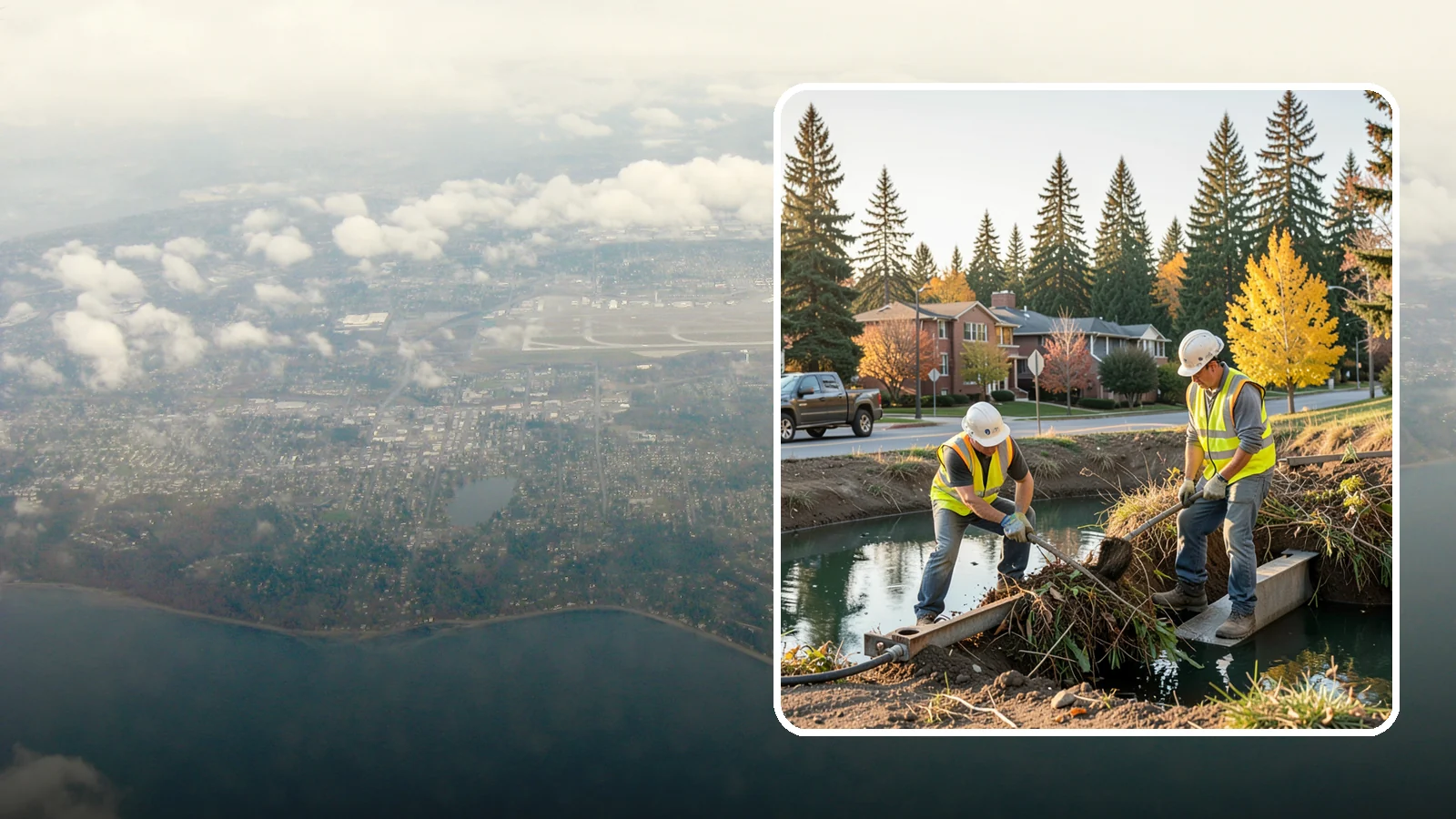 Detention Pond Maintenance in Burien, King County, WA - Vegetation, sediment, and outlet upkeep that keeps detention ponds storing and releasing runoff correctly.