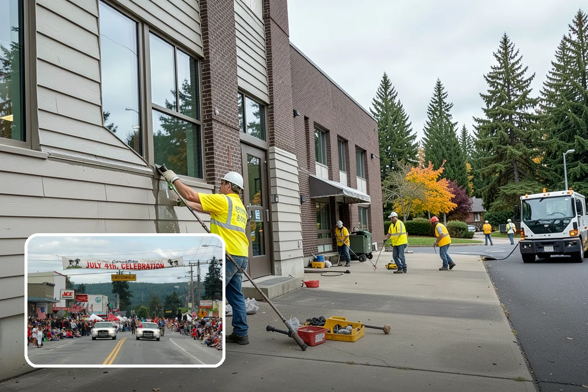 Detention Pond Maintenance in Carnation, King County, WA - Maintained storage volume and controlled release rates