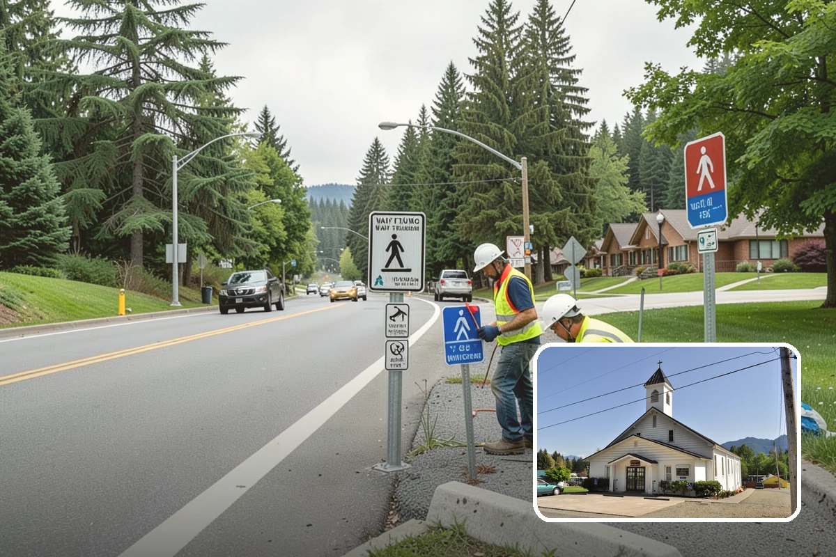 Detention Pond Maintenance in Concrete, Skagit County, WA - Maintained storage volume and controlled release rates