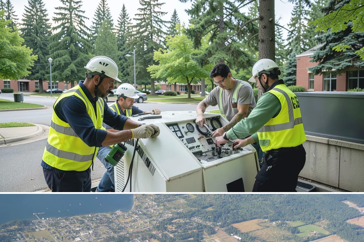 Detention Pond Maintenance in Coupeville, Island County, WA - Mowing and vegetation work occur in the dry summer months, while inlet and outlet inspections increase through the winter storm...