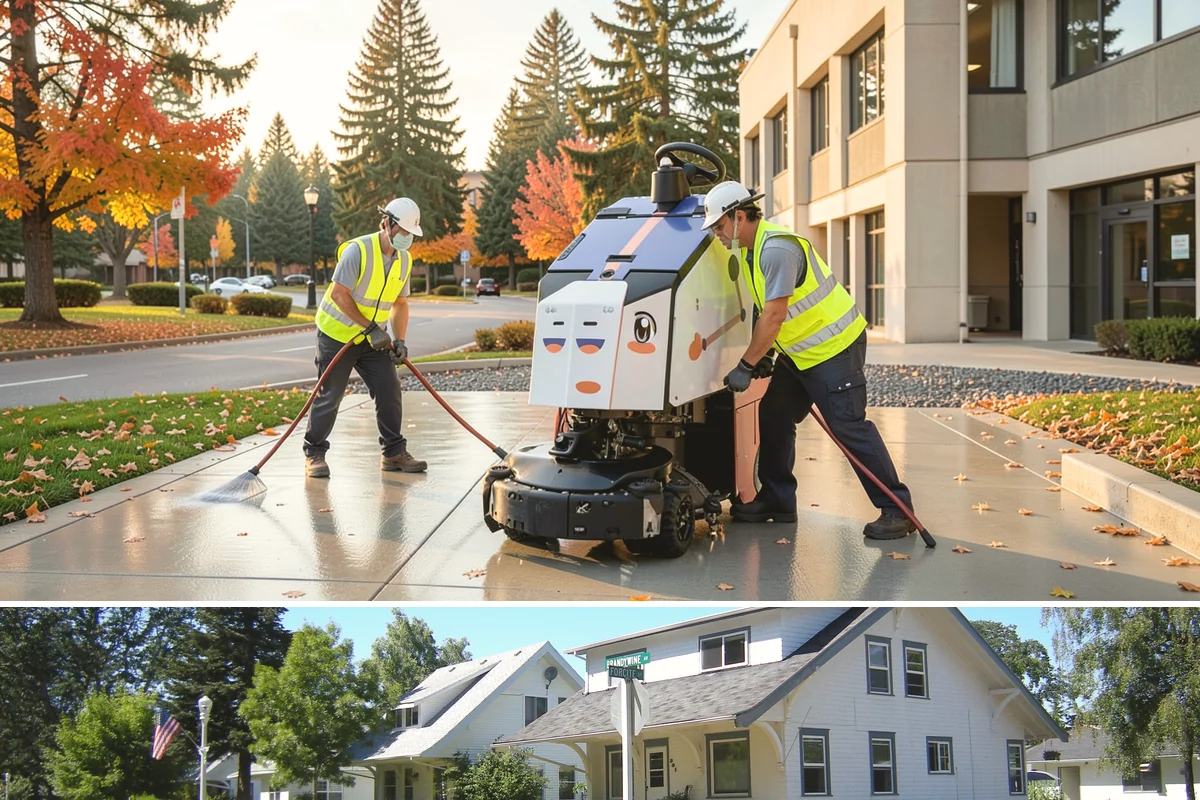 Detention Pond Maintenance in DuPont, Pierce County, WA - Mowing and vegetation work occur in the dry summer months, while inlet and outlet inspections increase through the winter storm...