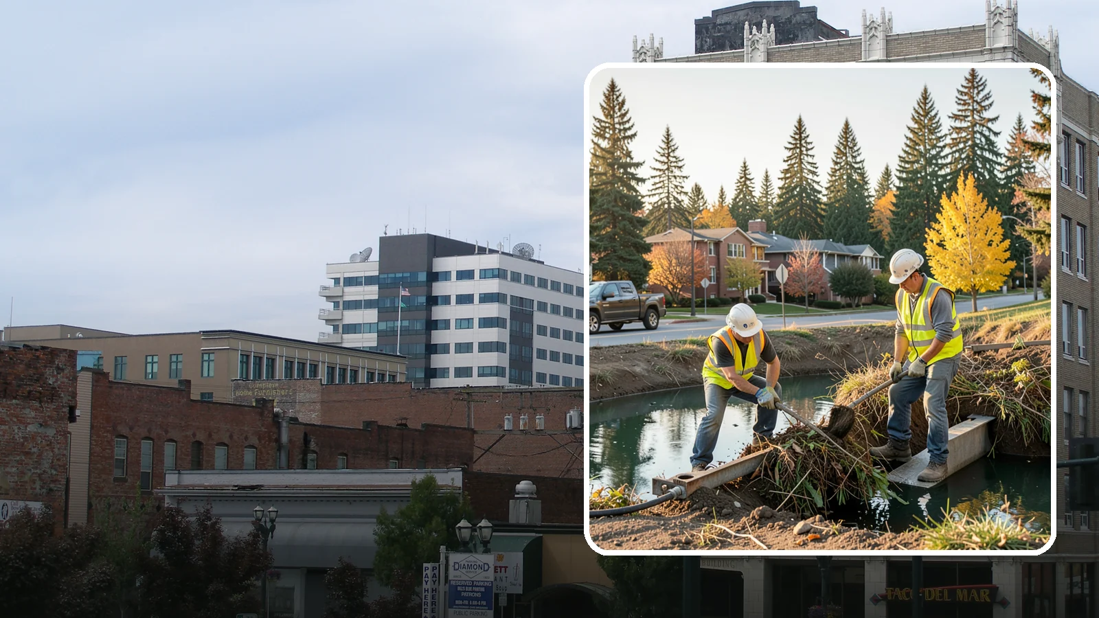 Detention Pond Maintenance in Everett, Snohomish County, WA - Vegetation, sediment, and outlet upkeep that keeps detention ponds storing and releasing runoff correctly.