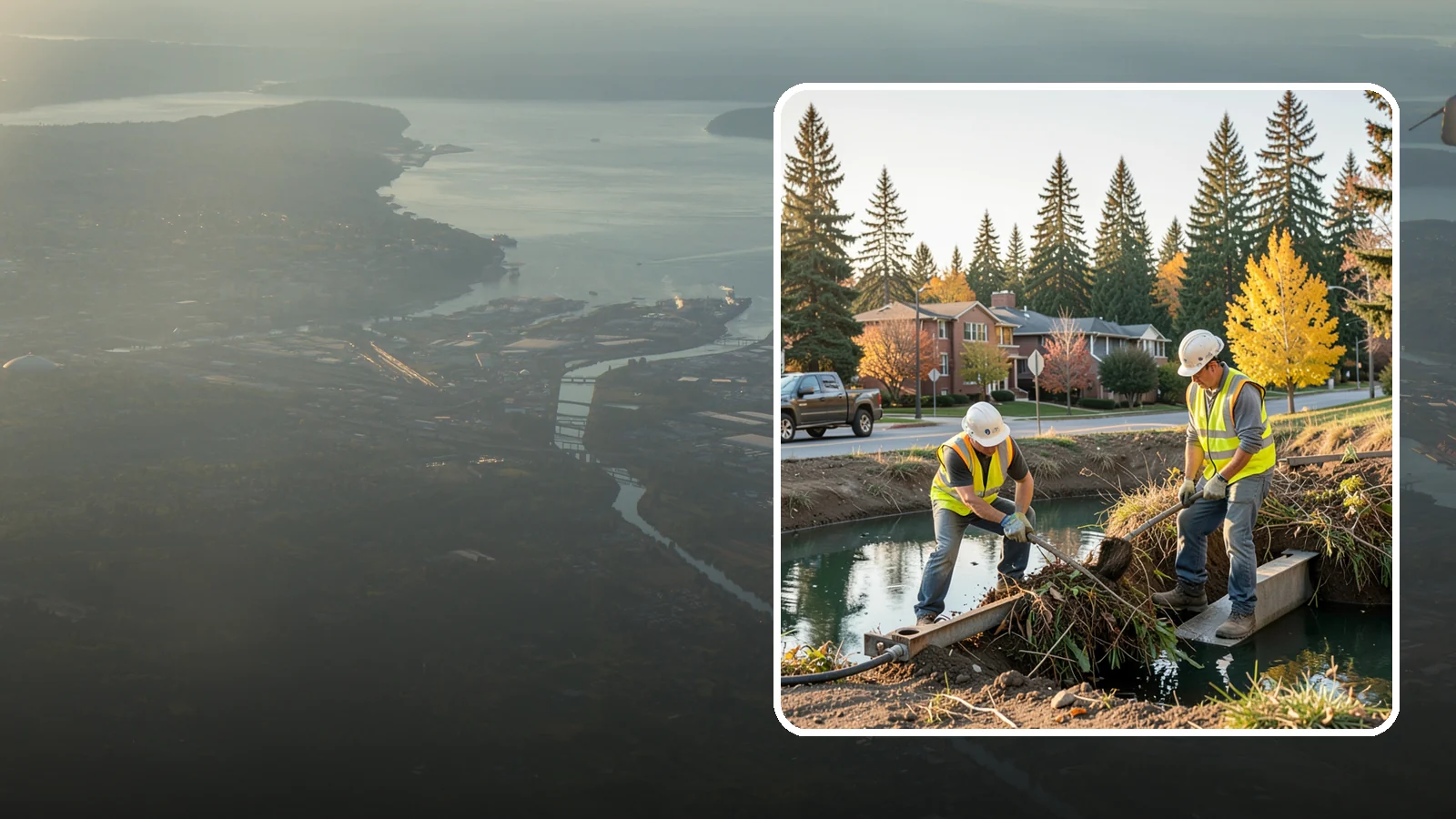 Detention Pond Maintenance in Fife, Pierce County, WA - Vegetation, sediment, and outlet upkeep that keeps detention ponds storing and releasing runoff correctly.