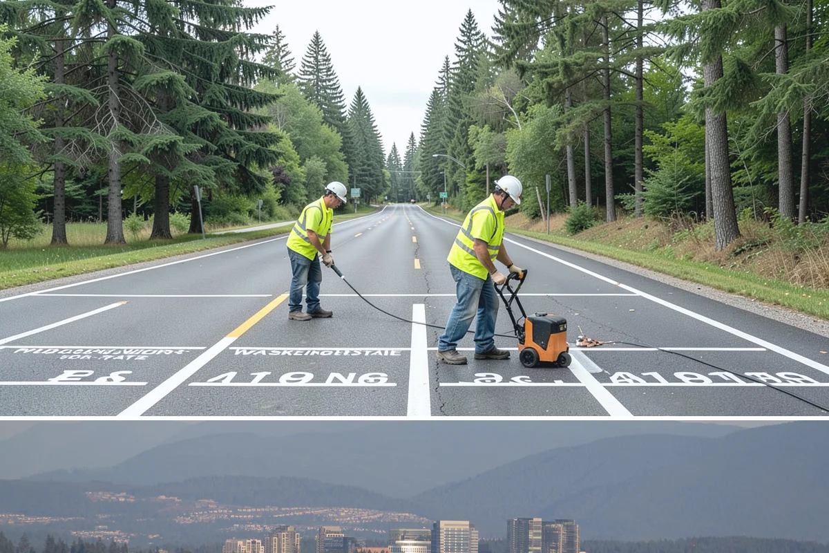 Detention Pond Maintenance in Medina, King County, WA - Mowing and vegetation work occur in the dry summer months, while inlet and outlet inspections increase through the winter storm...
