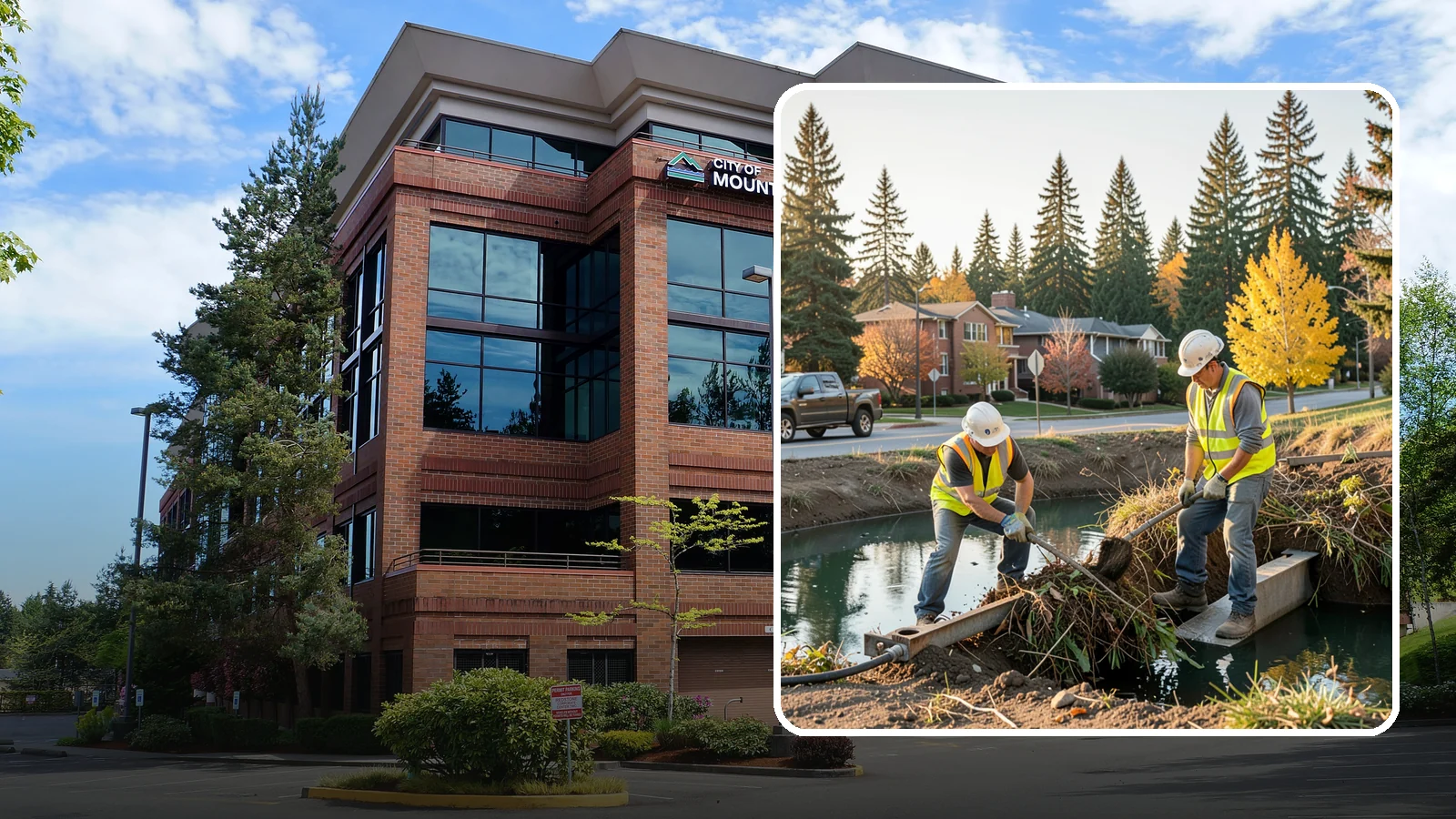 Detention Pond Maintenance in Mountlake Terrace, Snohomish County, WA - Vegetation, sediment, and outlet upkeep that keeps detention ponds storing and releasing runoff correctly.