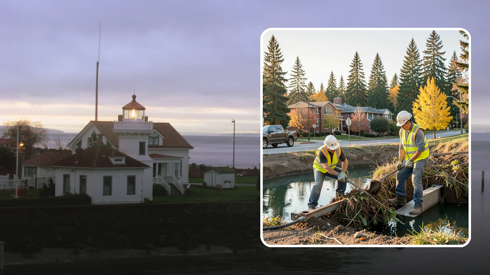Detention Pond Maintenance in Mukilteo, Snohomish County, WA - Vegetation, sediment, and outlet upkeep that keeps detention ponds storing and releasing runoff correctly.