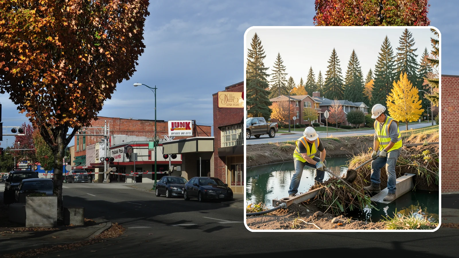 Detention Pond Maintenance in Puyallup, Pierce County, WA - Vegetation, sediment, and outlet upkeep that keeps detention ponds storing and releasing runoff correctly.